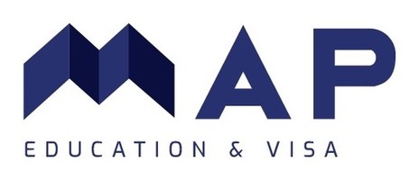 MAP Education & Visa logo